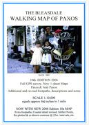 The Bleasdale Walking Map of Paxos