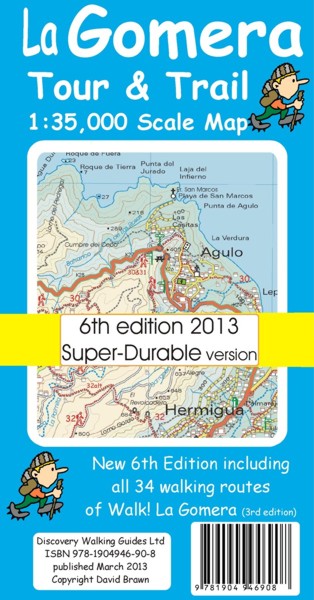 Super-Durable Map Update 2013 | Islandwalking.com